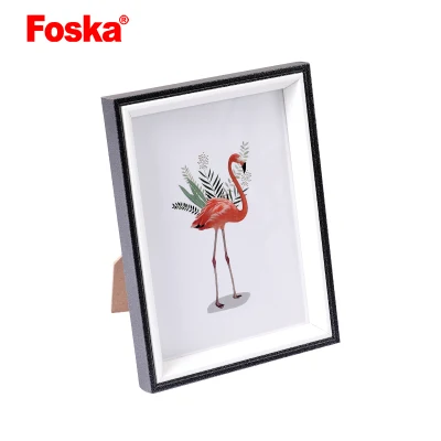 Cadre photo en bois MDF Foska 5 6 7 8 pouces